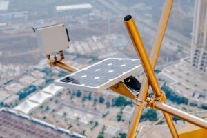 Solar-Powered Surveillance Camera for Construction Site Issues